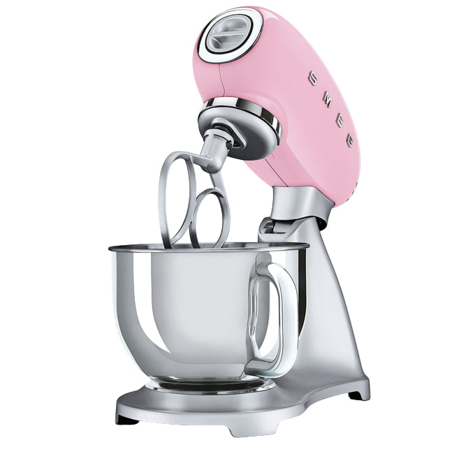 Smeg Stand Mixer Style Aesthetic, 4.5Lit, 800Watts, Pink