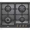 EW 60 4G AI AL TR CI BLACK/Gas Hob 60cm,4 Gas Burner Flush Instalation,Cast Iron, Black TEKA / Black