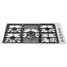 PGF95-4/Smeg Built-in Hob  | Type Of Product: Hob | Size or Capacity: 90cm | 5 Gas Burners | Ultra-l STEEL / 90 CM / FULL