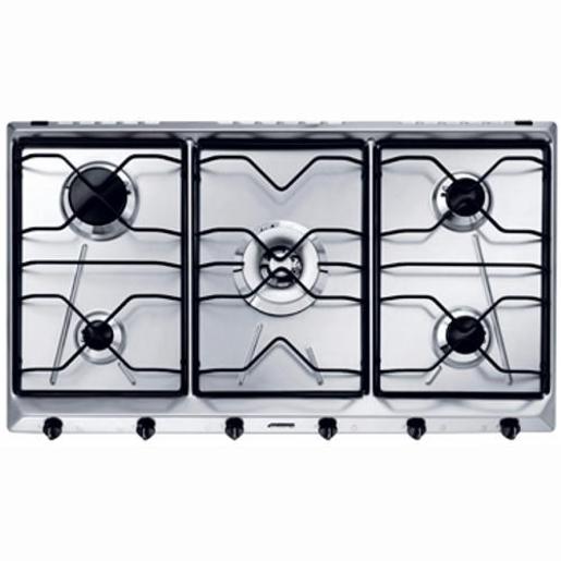 SRV596GM5/Smeg Built-in Hob  | Type Of Product: Hob | Size or Capacity: 90cm | 5 Cooking zones | Tra SMEG / BUILT-IN OVEN