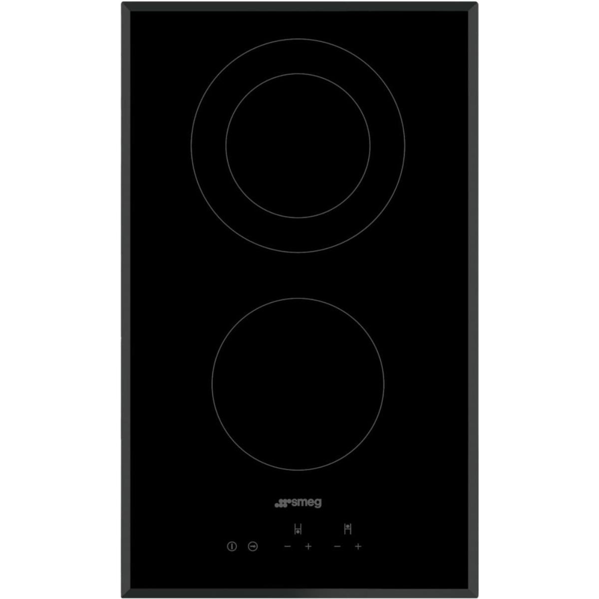 SE332EB/Smeg Built-in Hob  | Type Of Product: Hob | Size or Capacity: 30cm | VitroCeramic Hob | 2 Co SMEG / BUILT-IN OVEN