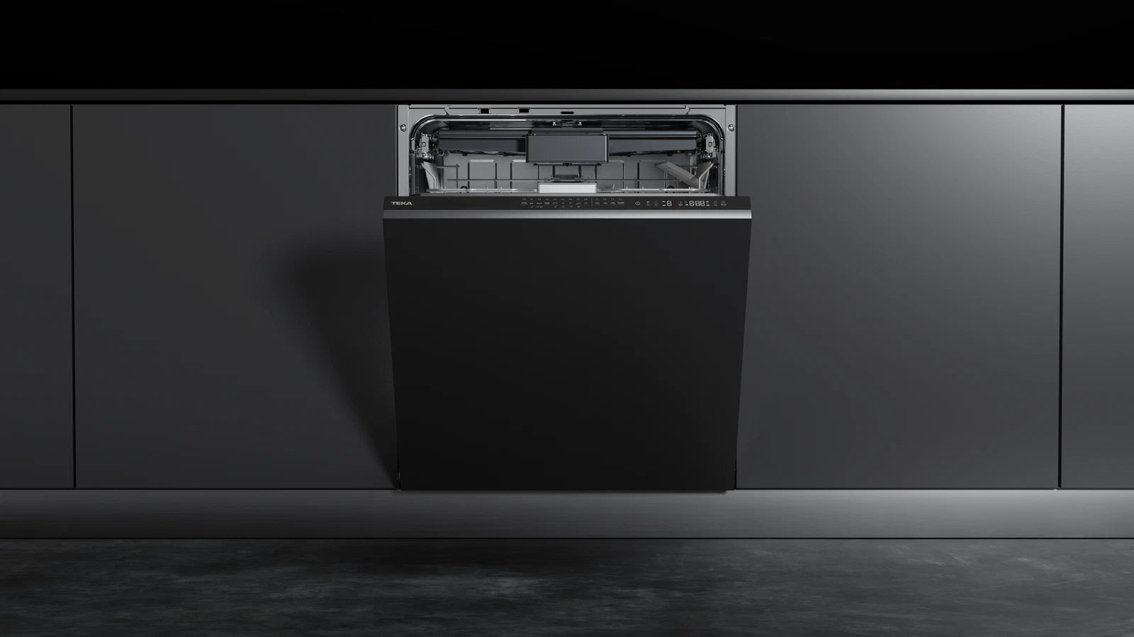 Teka Fully integrated Dishwasher A, 60Cm, 8.5Lit, Black Teka Fully integrated Dishwasher A, 60Cm, 8.5Lit, Black