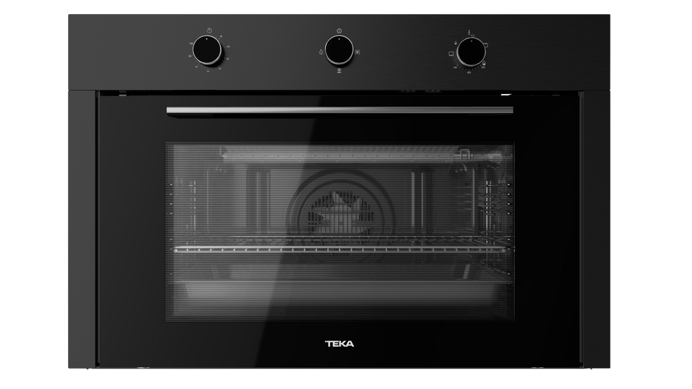 Teka Gas oven with Gas grill 90CM Black