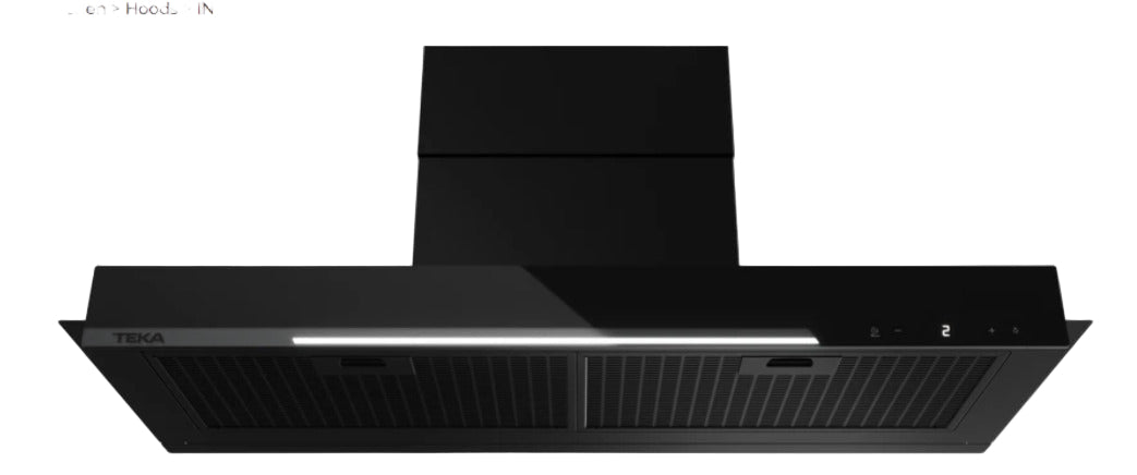 teka Fully integrated invisible hood/90 cm black