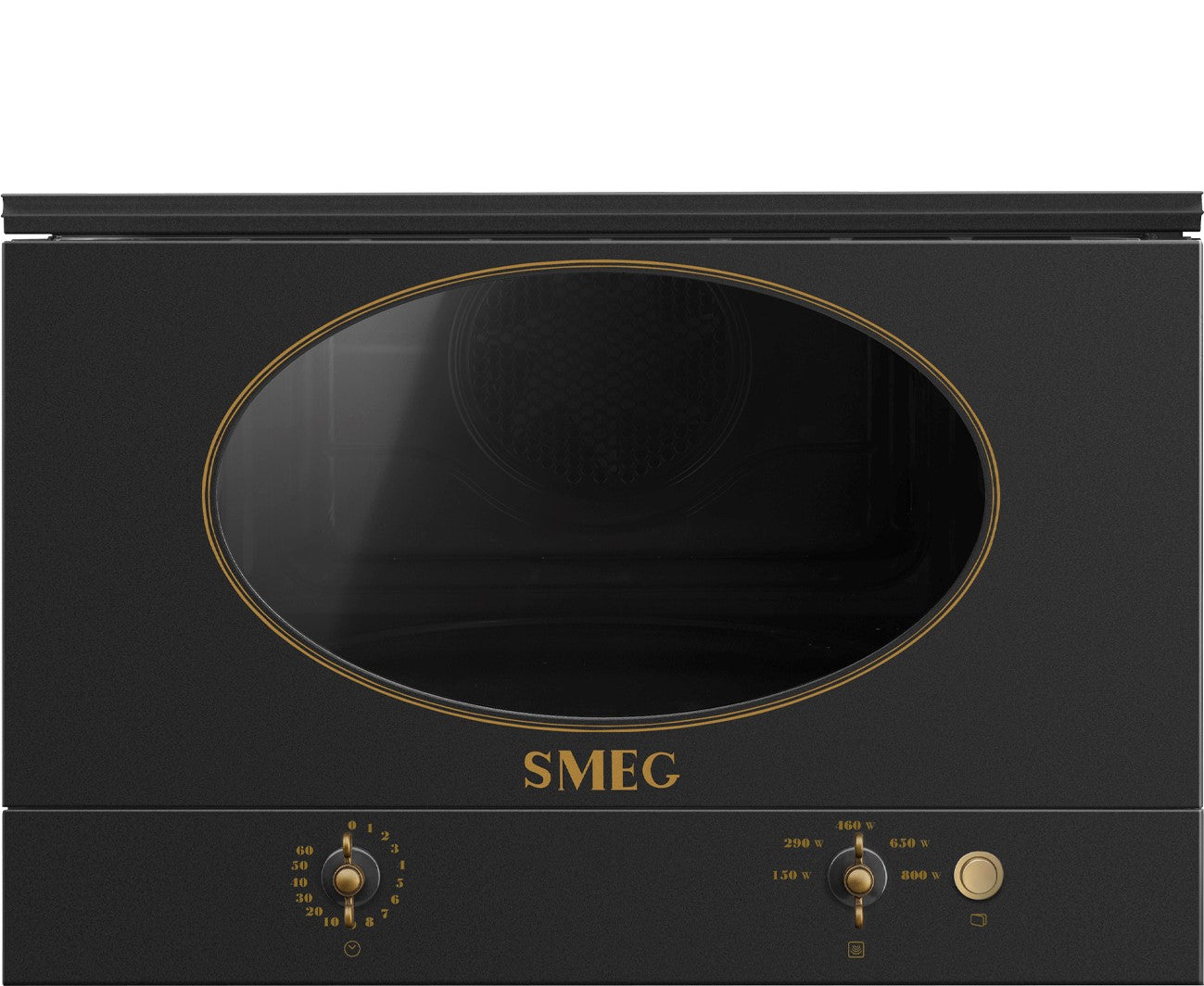 Smeg Built in Microwave, 23LIt, 850Watts, Black