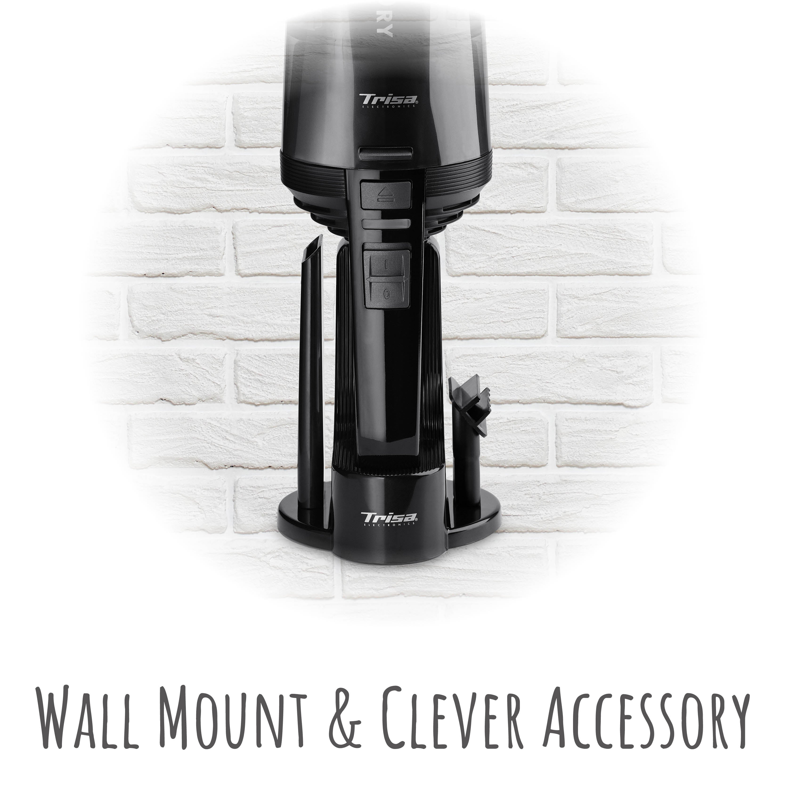 Trisa Handheld Vacuum Cleaner, Quick Clean Classic, 450Ml, 40Watts, Grey