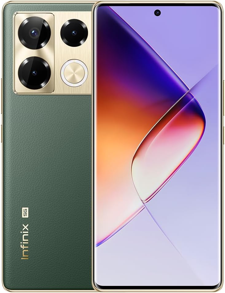 Infinix NOTE 40 PRO+ 5G 12/256GB , 6.78 inch , 4600MAH , Green