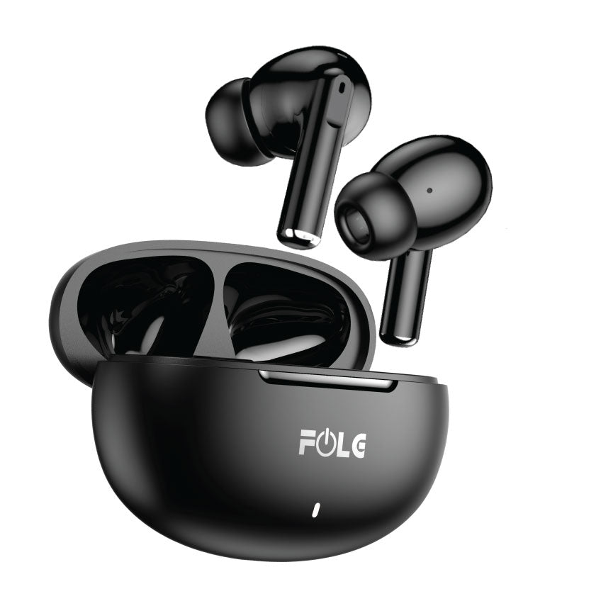 FWS26 / FOLG BUDS PRO FWS26 BLACK , talking time UP TO 5h . Support bluetooth ( charging time 1.5h )