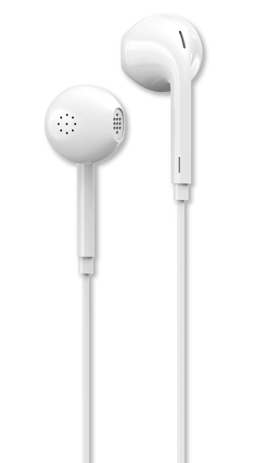 FS662 / FOLG headset Half in-Ear FS662 WHITE , plug type 3.5mm . Cable length 120CM-739608479726