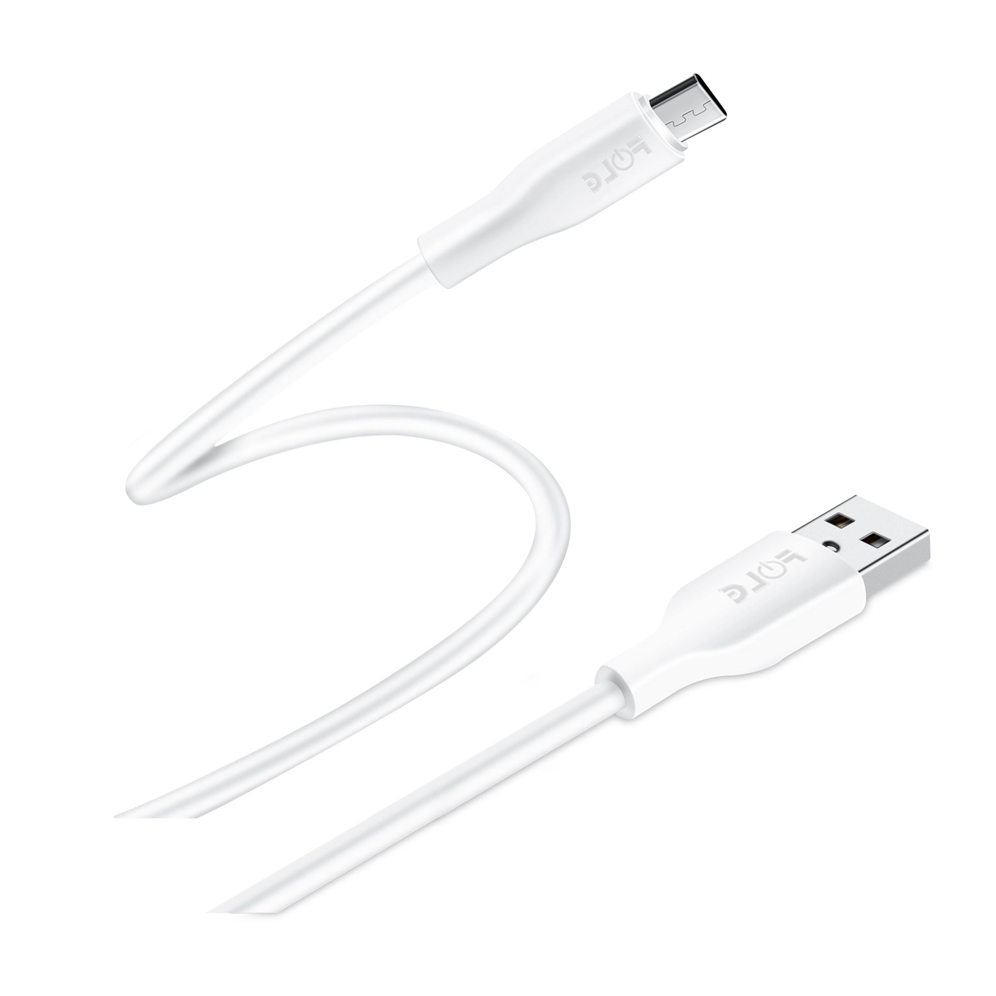 FAM4 / FOLG CABLE WHITE, USB TO micro