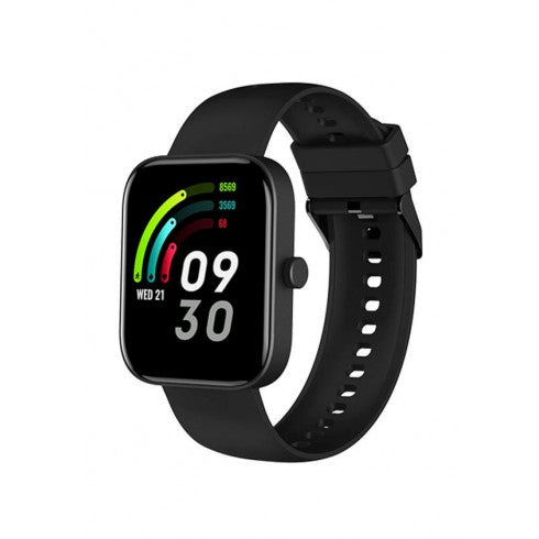 SW-11 / ITEL Smart watch 1 BLACK , Support BT Calling & Music & Ai voice & Camera control & BT V5.1