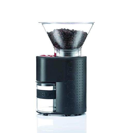 10903­01EURO­3/BISTRO Electric Coffee Grinder, 160W, Black BISTRO / Black