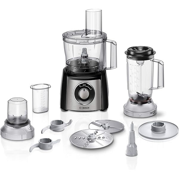 BOSCH Food Processer 900 Watts, Black BOSCH Food Processer 900 Watts, Black