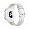 Frg-B19/Huawei Wearable Watch GT 3 Pro 43MM Leather  Silver Bezel White Leather Starp HUAWEI / White