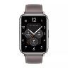 Yda-B19V/Huawei Wearable Watch Fit 2 Leather Nebula Gray Leather Strap HUAWEI / Gray