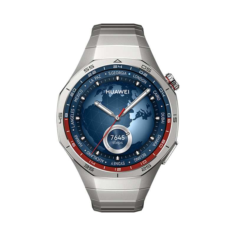 Huawei Watch GT 5 Pro 46Mm, Titanium Air Silver Titanium Strap Asia, Titanium