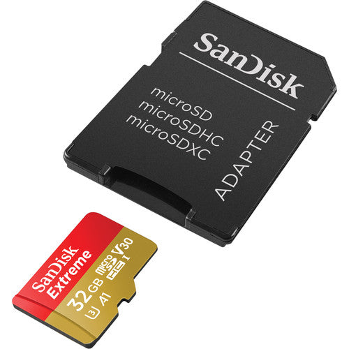 SanDisk Extreme Micro SDHC UHS-I Card, 32GB