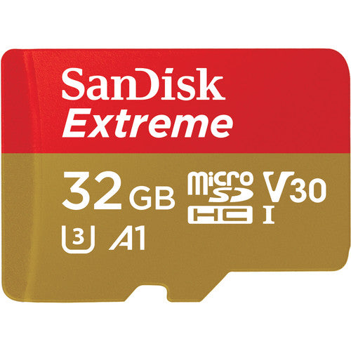 SanDisk Extreme Micro SDHC UHS-I Card, 32GB