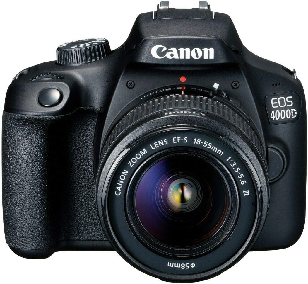 Canon Digital Camera EOS 4000D, 18-55 KIT, Black