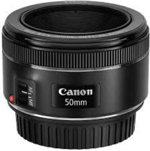 Canon Camera Lens EF 50MM, F1.8 STM, Black