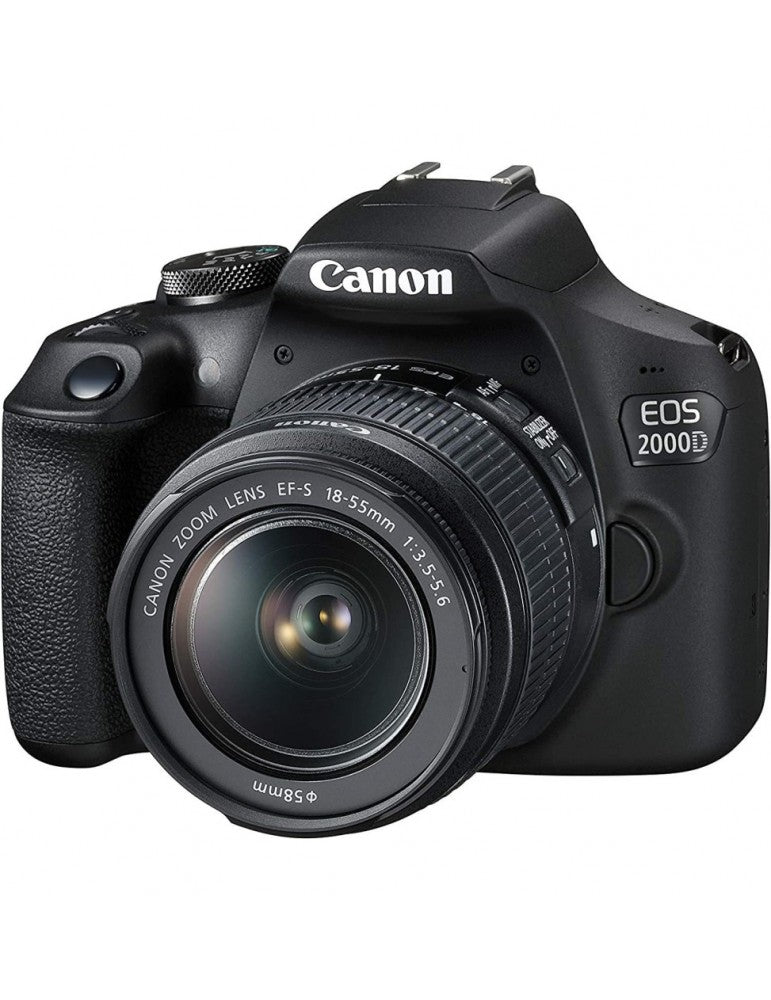 Canon Digital Camera EOS 2000D, 18-55 DC, Black