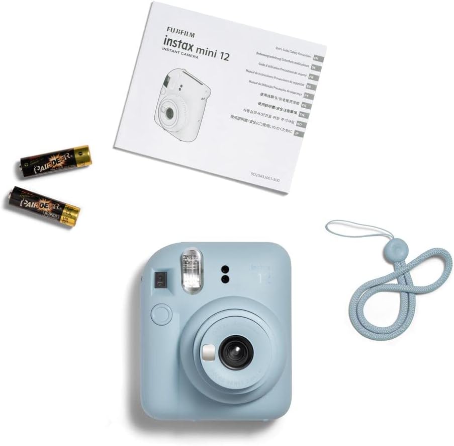 Instax Mini Camera, 12Pastel, Blue