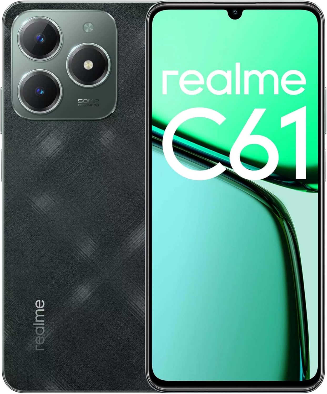 Realme RMX3930 Dark Green (128GB 6GB), 6.78 inch