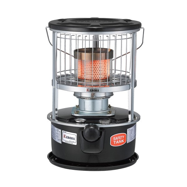 Romo Kerosene Heater Glass head, Full safety 5.3 Lit, Green