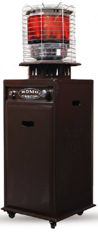 Romo Garden Gas Heater, Black Romo Garden Gas Heater, Black