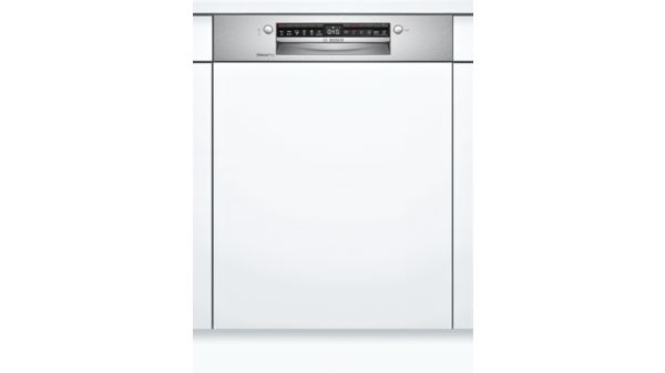 Bosch Built-In Dishwasher W Front Panel 60 Cm 13 Set 12 Programs 3 Racks Whi