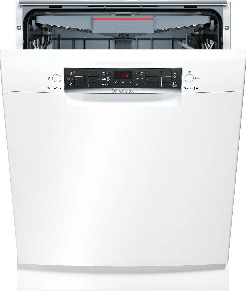 Bosch Free Stand Dishwasher A++, 12Set, 5Programs, 3 Sprays, 2Racks, White