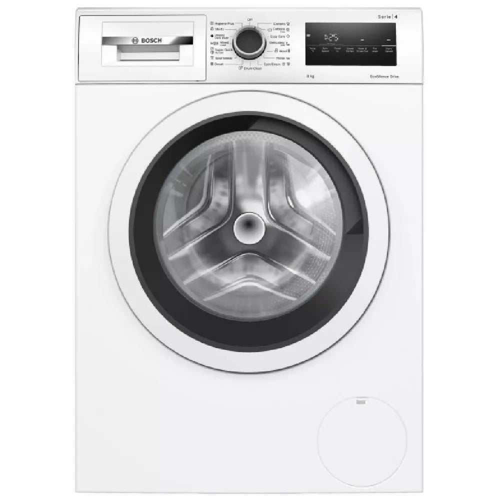 Bosch Washing Machine 8Kg 1200 Rpm 16 Programs A+++ Digital Lcd White