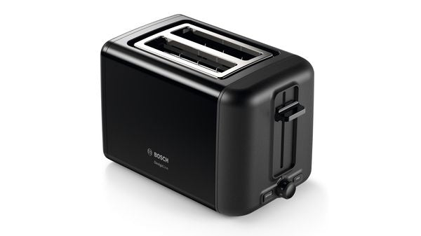 Bosch Compact Toaster Design Line 970 W 2 Slice Black