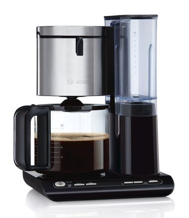 TKA8633 / BOSCH American Filter Coffee Maker Styline 1.4 L , Black / Silver