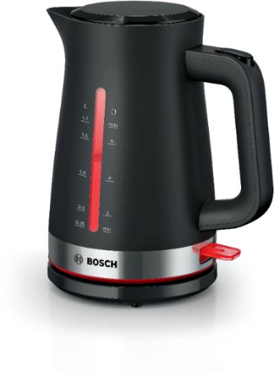 Bosch Kettle My Moment, 1.7Lit, 2400Watts, Black