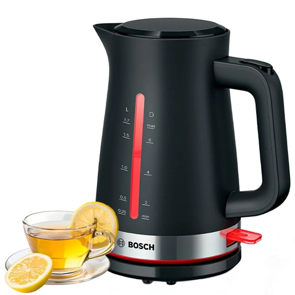 Bosch Kettle My Moment, 1.7Lit, 2400Watts, Black