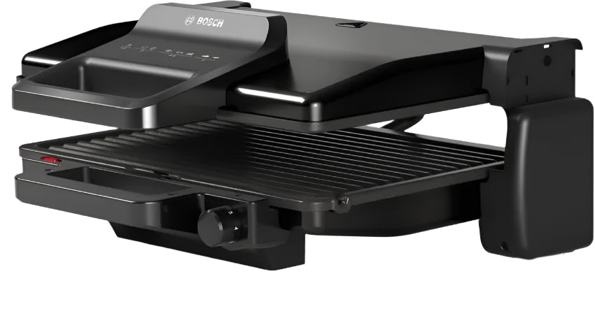 Bosch Grill Pan 2000W , 2 Slices , Black Bosch Grill Pan 2000W , 2 Slices , Black