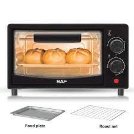 R.5305B / RAF Electric Oven 12L , 2 Prog. ,800 W , Stainless steel heating element 800 WATT / BLACK