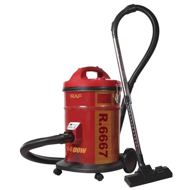 R.6667 / RAF vacuum cleaner 21L RED / METAL