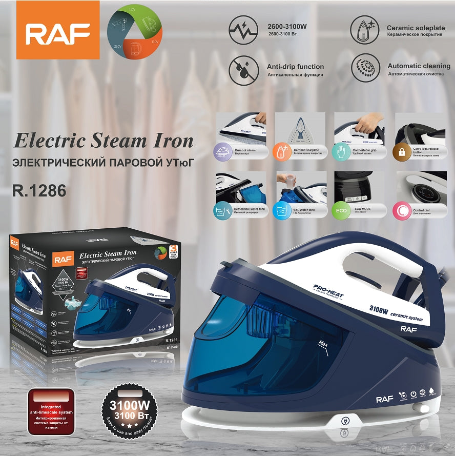 R.1286 / RAF ELECTRIC STEAM IRON 2400 WATT / YES