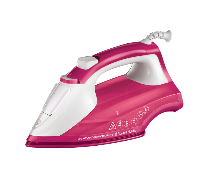 Russell Hobbs Iron, 2400Watts, Pink Russell Hobbs Iron, 2400Watts, Pink