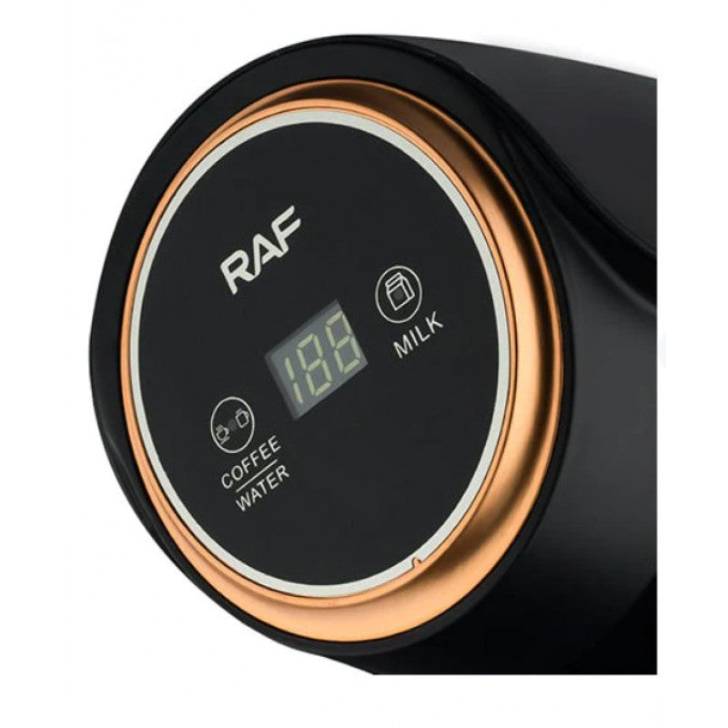RAF Turkish Coffee Maker, 600Watts, 300Ml, Black Gold RAF Turkish Coffee Maker, 600Watts, 300Ml, Black Gold