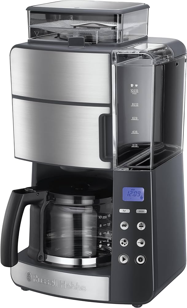 25610/ Russell Hobbs Coffee Maker Grind & Brew 1.25 L / BLACK