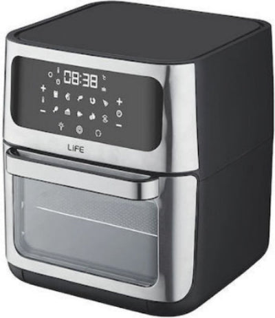 Raf Air Fryer, Temperature 80 To 200C, 14Lit, 1800Watts, Black