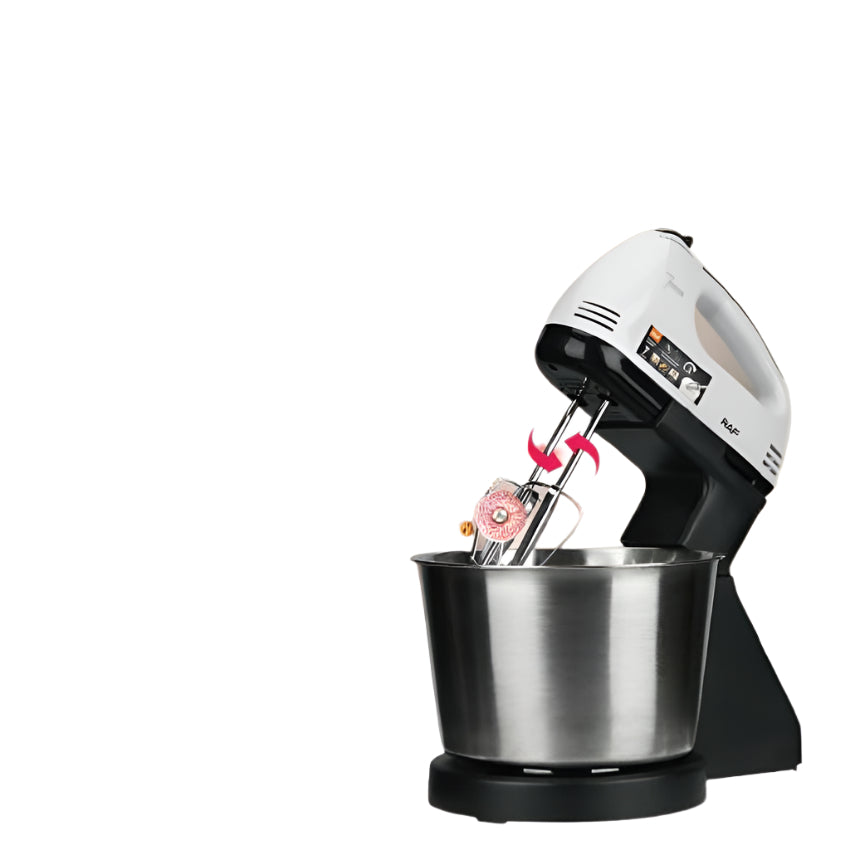 Raf Hand Mixer, 250Watts, Stainless Steel Raf Hand Mixer, 250Watts, Stainless Steel