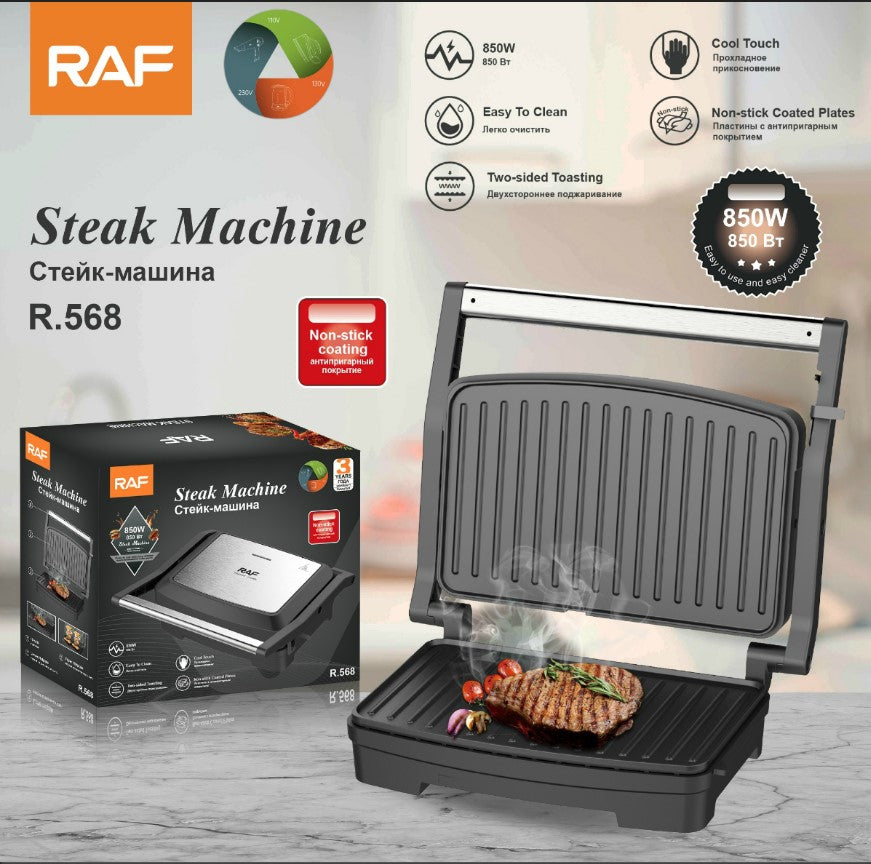 R.568 / RAF Steak machine 850 watt / black