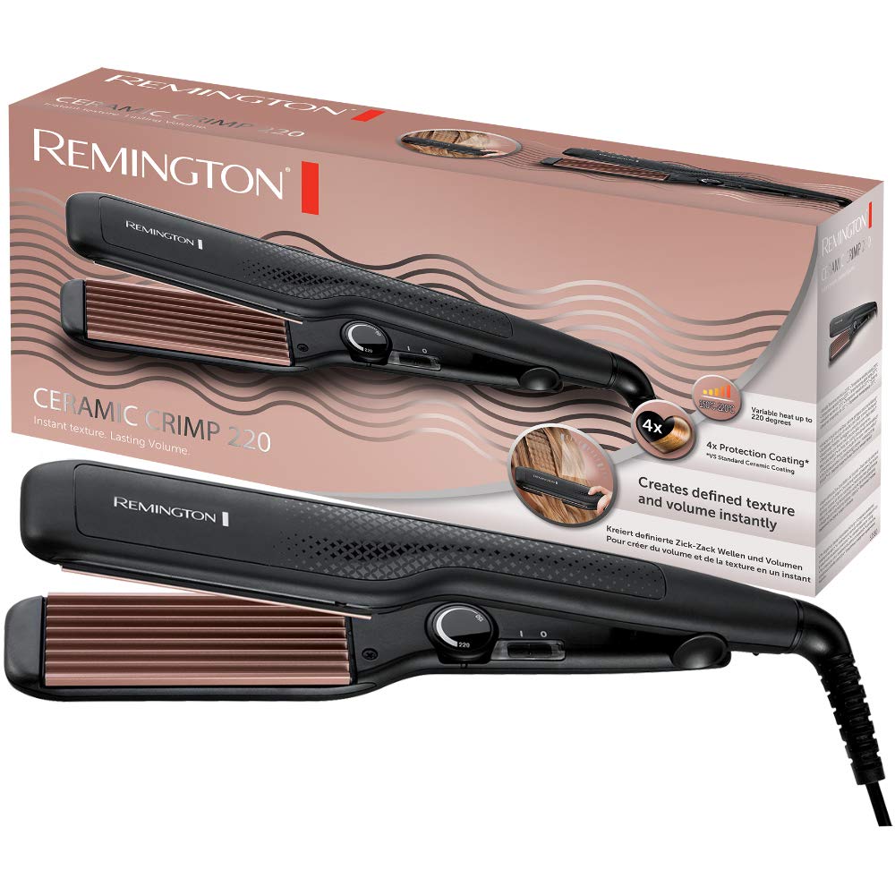 Remington straightener, 50° C to 220° C, Black