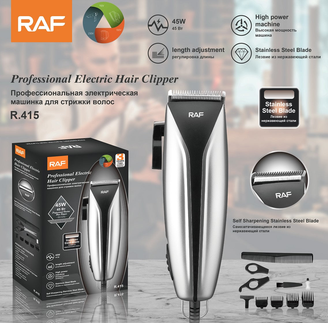 R.415 / RAF Electric clippers clipper / 45 watt / BLACK