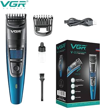 V-052 / VGR hair trimmer cordless 90 min run time trimmer / 90 min / BLACK