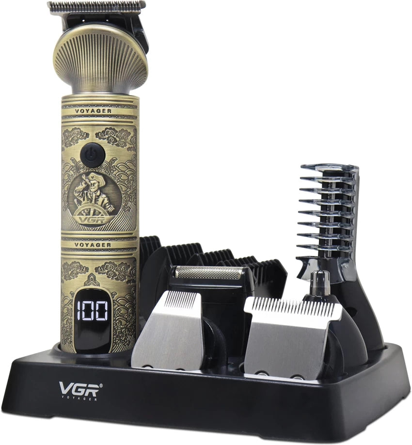 V-106 / VGR Professional Grooming set 6 in 1 Grooming / 6 in 1 / BLACK